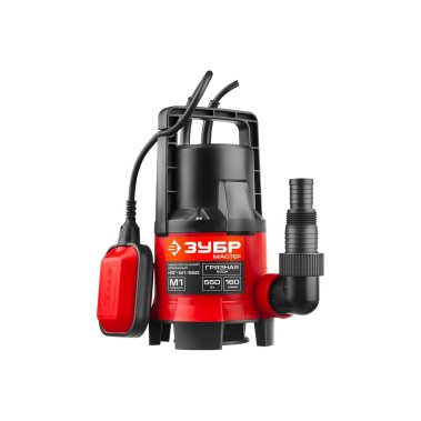 фото Насос дренажный ЗУБР НПГ-М1-550 (для грязной воды, 550 Вт)