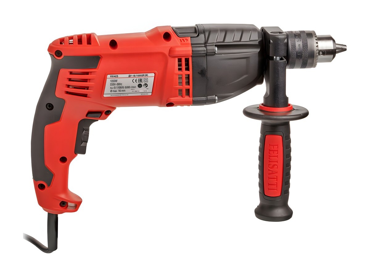 фото Дрель ударная FELISATTI FT9207 HD (1050ВТ, ключ.патрон)