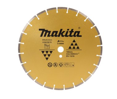 фото Диск алмазный 350 х 25.4/20 мм (бетон) MAKITA D-56998