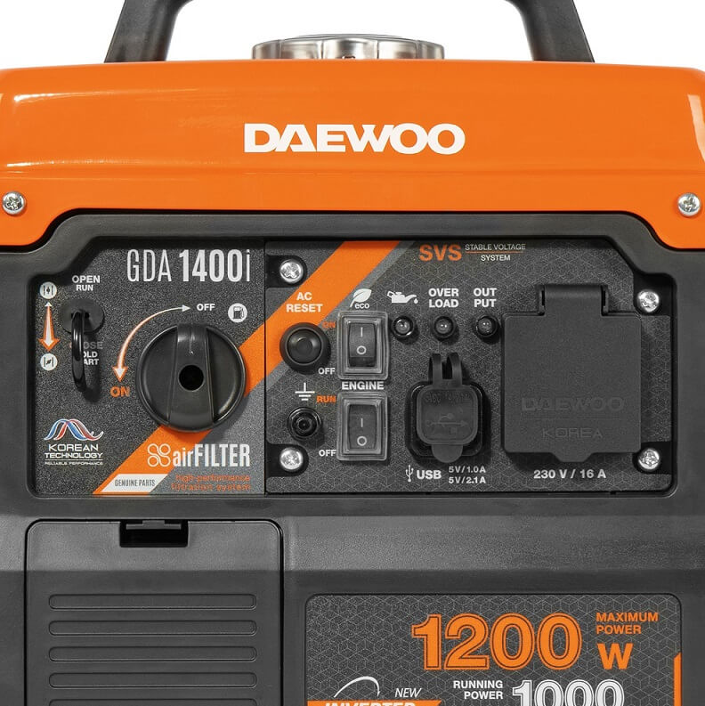 фото Генератор бензиновый инверторный DAEWOO GDA 1400i