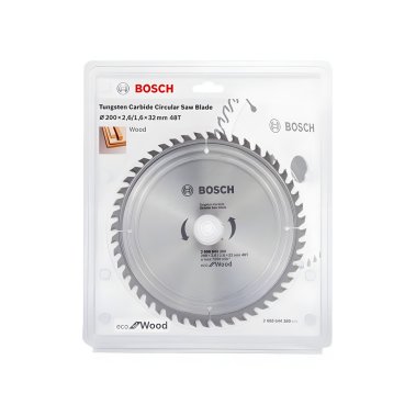 фото Диск пильный 200 х 32 мм 48T ECO for Wood BOSCH 2608644380