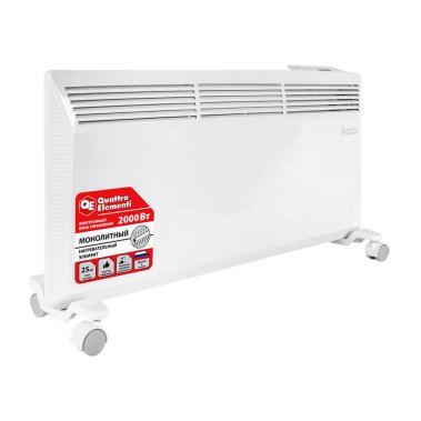 фото Нагреватель воздуха электрический QUATTRO ELEMENTI QE-2000KME (конвекторный, с блоком управления)