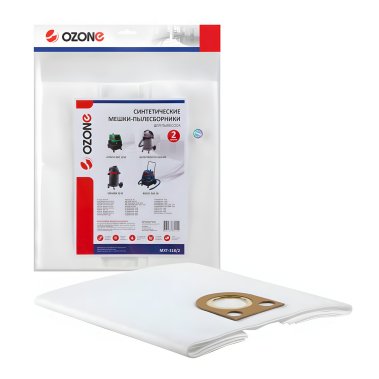 фото Пылесборник синтетический OZONE MXT-318, 1 шт. (для пылесоса Bosch GAS50, до 72л) 3324