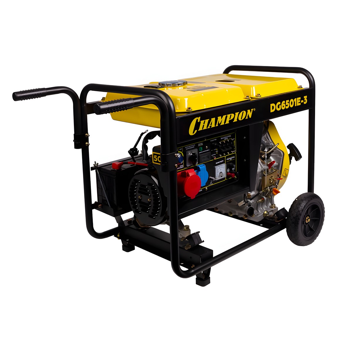 фото Генератор дизельный CHAMPION DG6501E-3