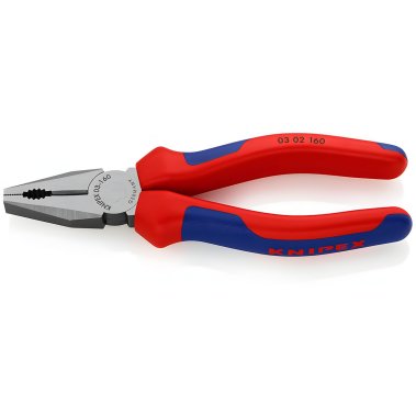 фото Плоскогубцы 160 мм (черн) KNIPEX KN-0302160