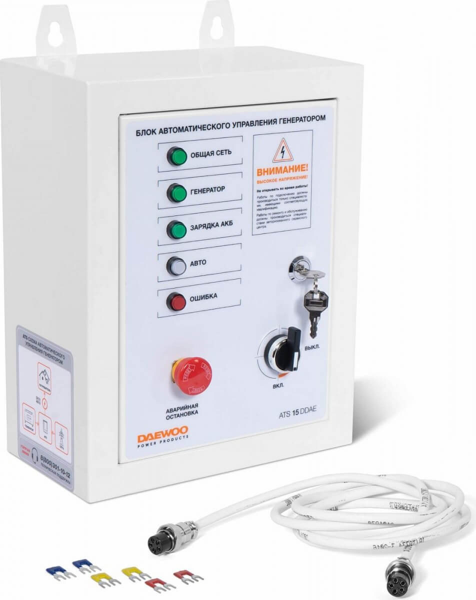 фото Блок автоматического управления генератором DAEWOO ATS 15 DDAE