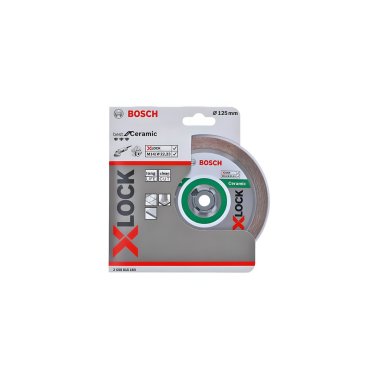 фото Диск алмазный 125 х 22.2 мм X-LOCK Best for Ceramic BOSCH 2608615164