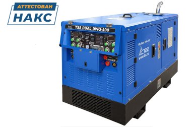 фото Двухпостовой дизельный сварочный генератор TSS DUAL DWG-400