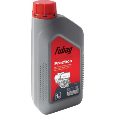 фото Масло минеральное FUBAG Practica SAE30, 1 л, для четырехтактных бензиновых двигателей 838266