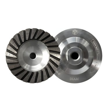 фото Фреза алмазаная торцевая 100 х 5 х 20 х М14 AL №00 (гранит) ФАТ-Т Премиум DIAM 000463