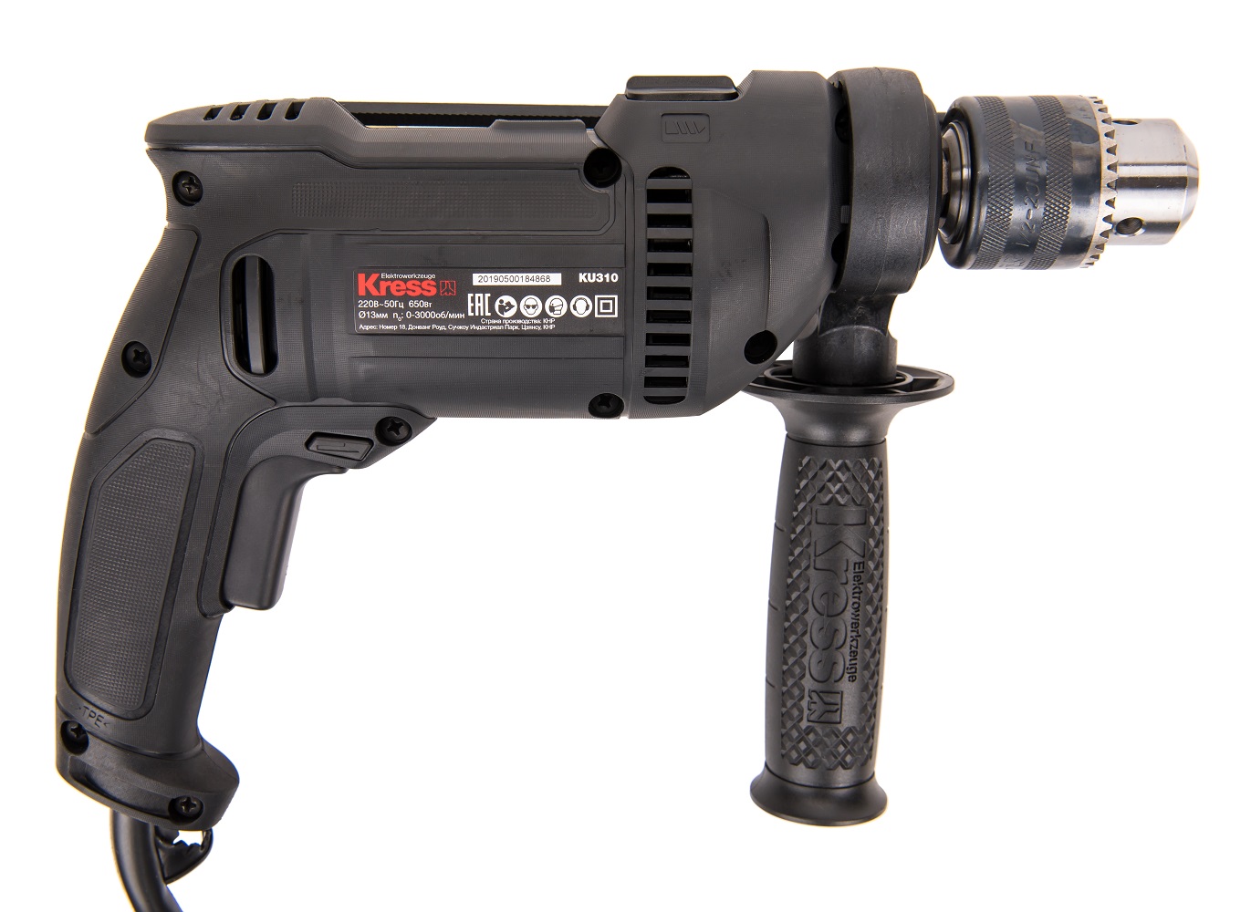 фото Дрель ударная KRESS KU310