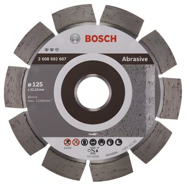 фото Диск алмазный 125 х 22.2 мм Expert for Abrasive BOSCH 2608602607