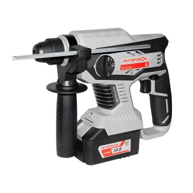 фото Перфоратор аккумуляторный ИНТЕРСКОЛ ПА-24/18В АПИ (1 АКБ х 4.0Ah)