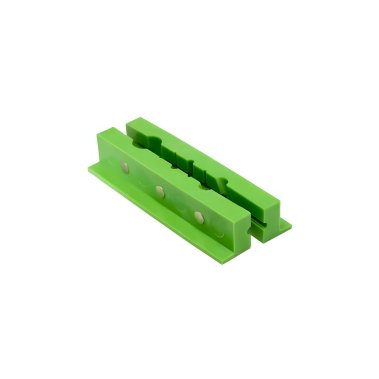 фото Губки для тисков магнитные 155 х 28 х 25 мм (с канавками, 2 шт.) КОБАЛЬТ 918-023