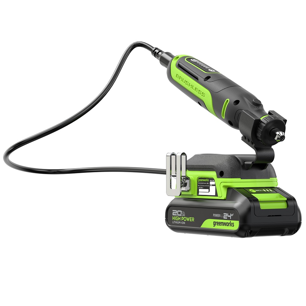 фото Гравер аккумуляторный GREENWORKS G24RT 3200807CUA