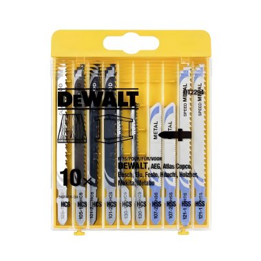 фото Набор пилок 10 шт. (металл/дерево) DeWalt DT2294