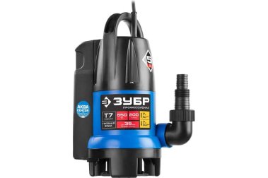 фото Насос дренажный ЗУБР Профессионал НПГ-Т7-550 АкваСенсор (для грязной воды, 550 Вт)