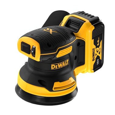 фото Шлифмашина эксцентриковая аккумуляторная DEWALT DCW210P2-QW