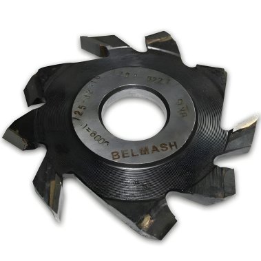 фото Фреза пазовая с подрезающими зубьями 125 х 32 х 10 мм BELMASH RF0020A