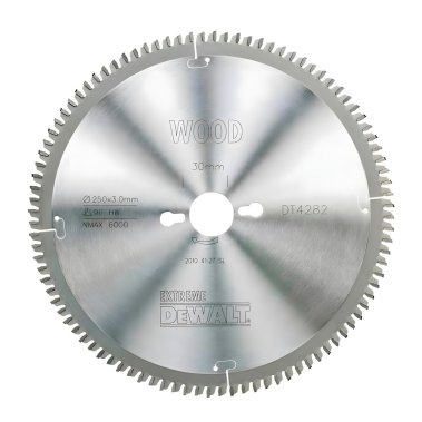 фото Диск пильный 250 х 30 мм 96T (дерево, алюминий) DeWalt DT4282-QZ