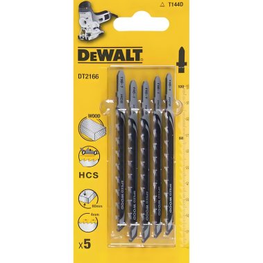 фото Пилки (5 шт., дерево/ДВП/ДСП) DeWalt DT2166