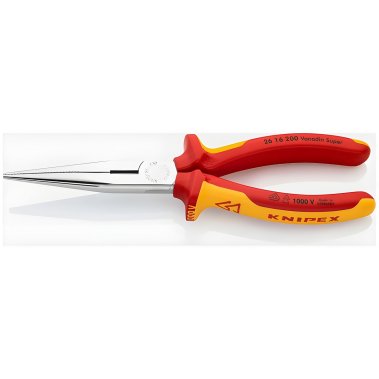 фото Длинногубцы 200 мм VDE KNIPEX KN-2616200