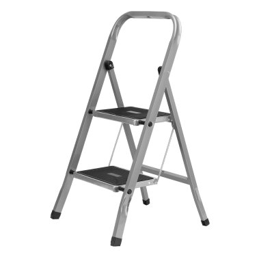 фото Стремянка 2 ступени (стальная, полимерное покрытие) СИБРТЕХ 97867