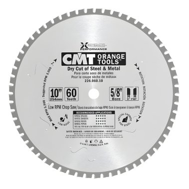 фото Диск пильный 254 x 2.2 х 30 мм 60T (металл) CMT 226.060.10M