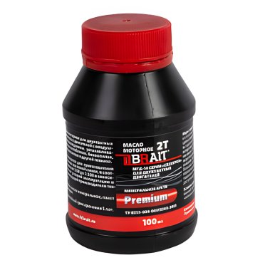 фото Масло BRAIT 0,1 л 2Т API TB (минеральное) 07.01.007.022