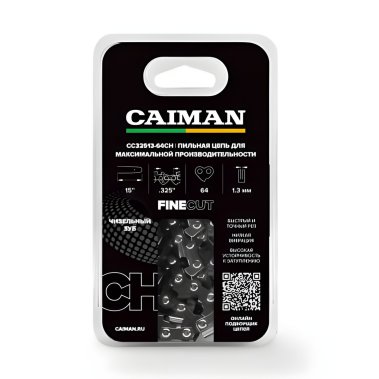 фото Цепь 15'', 0.325'', 1.3 мм (64 звена, чизель) Caiman CC32513-64CH
