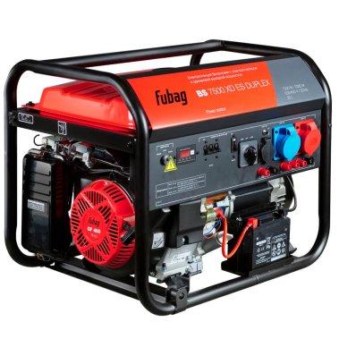 фото Электростанция бензиновая FUBAG BS 7500 XD ES DUPLEX