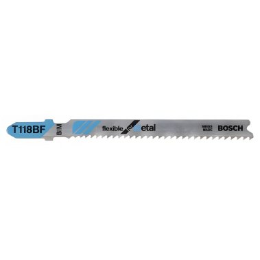фото Полотно пильное T 118 BF Flexible for Metal (3 шт.) BOSCH 2608636232