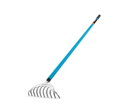 фото Грабли GRINDA PROLine SR-10, цветочные, 10 зубцов, алюминиевый черенок 39483-10