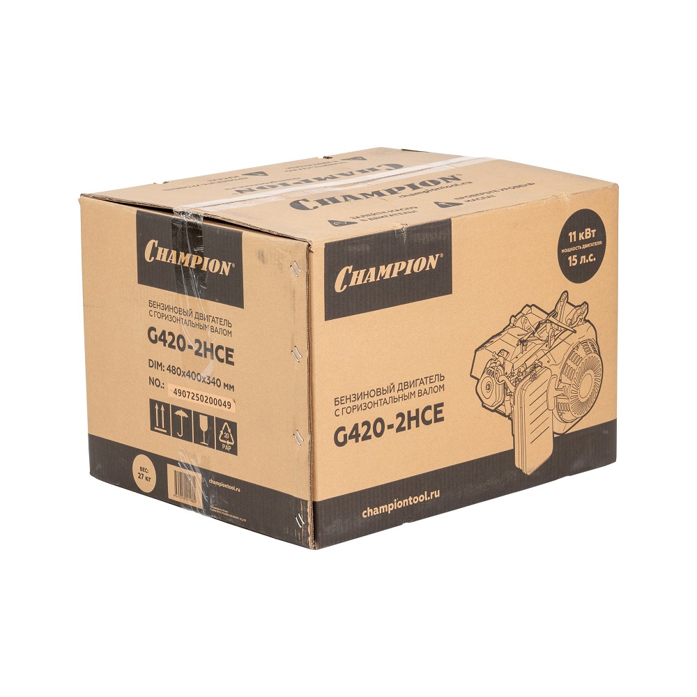 фото Двигатель CHAMPION G420-2HCE