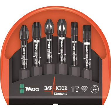 фото Набор бит Mini-Check Impaktor 4 (6 пр.) WERA WE-057695
