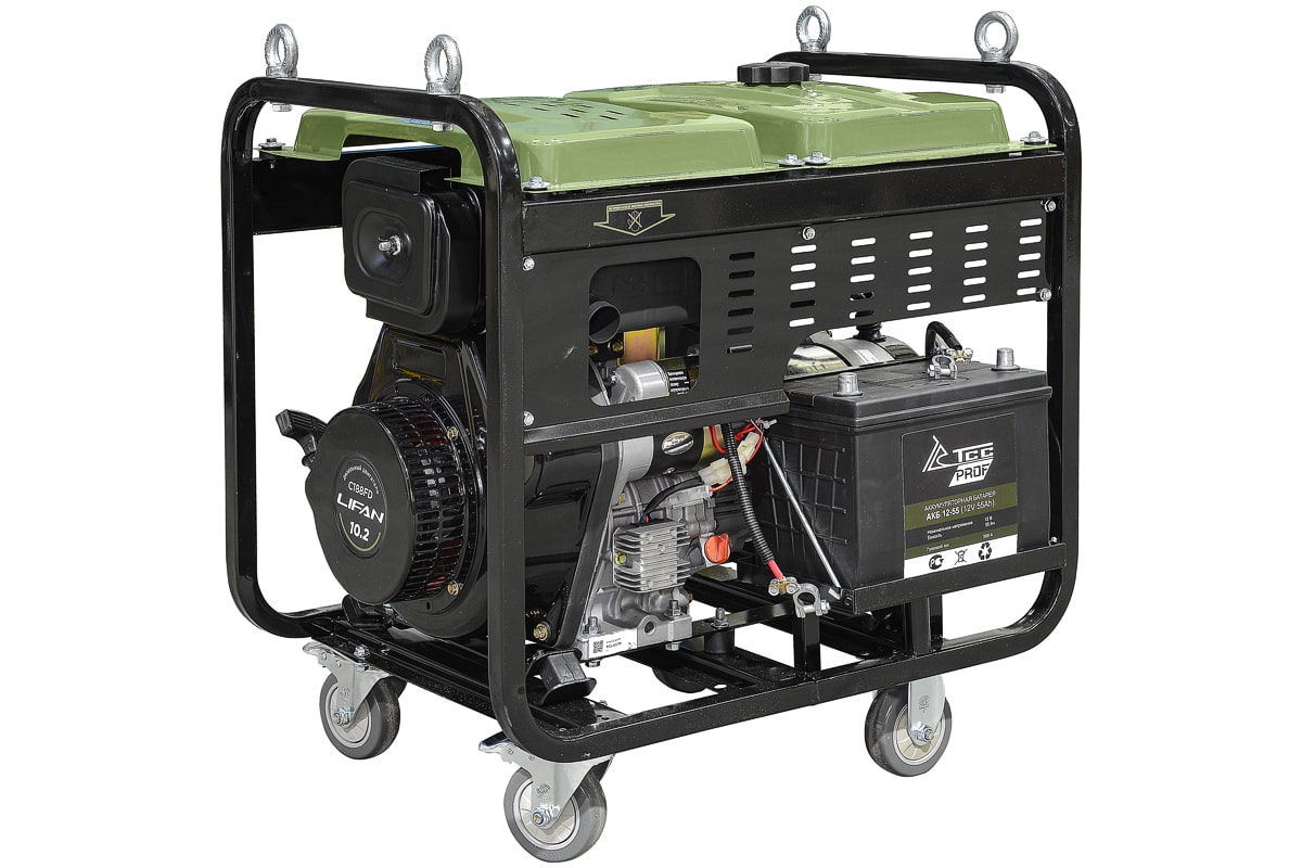 фото Дизель генератор TSS SDG 5000EHA