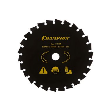 фото Нож с долотообразными зубцами 200 х 20 мм 26T (CLS-5800) CHAMPION C5109