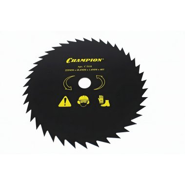 фото Нож с остроугольными зубцами 255 х 25.4 мм 40T (SRM-330ES/350ES/4605) CHAMPION C5110