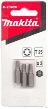 фото Бита T25 х 25 мм C-form (3 шт.) MAKITA B-23628