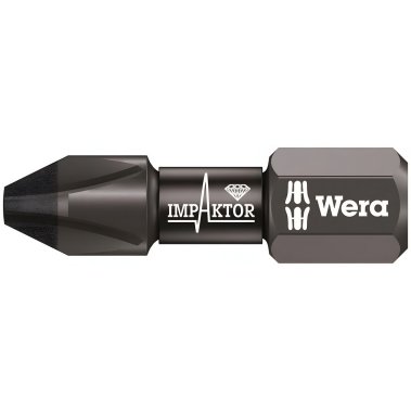 фото Бита PH 2 х 25 мм (1 шт.) Impaktor 851/1 IMP DC WERA WE-057616