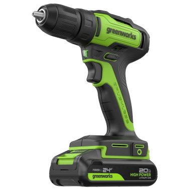 фото Дрель-шуруповерт аккумуляторная GREENWORKS GD24DD35 3704007CUA