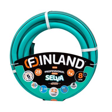 фото Шланг поливочный 25 м, 3/4'' (3-х слойный, ТЭП) Finland SELVA 2236