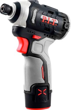 фото Винтоверт IMPACT аккум. бесщёточный P.I.T. PSD12K-120A/2 (12В, 120Нм, 3ск, HEX 1/4", 2х2Ач, ЗУ,кейс)