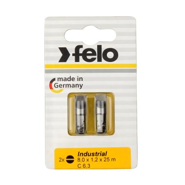 фото Бита SL 8.0 х 1.2 х 25 мм (2 шт.) FELO 02080036