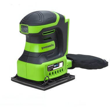 фото Машина плоскошлифовальная аккумуляторная GREENWORKS G24SS14 (без АКБ и ЗУ) 3100507