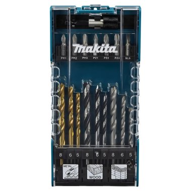 фото Набор сверл и насадок, 17 пр. MAKITA D-74887