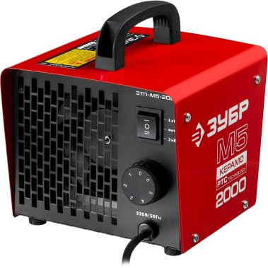 фото Пушка тепловая электрическая ЗУБР М5-Керамо ЗТП-М5-2000