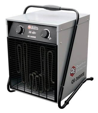 фото Нагреватель воздуха электрический QUATTRO ELEMENTI QE-36000E (с ТЭН)