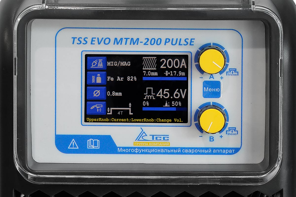 фото Сварочный полуавтомат многофункциональный TSS EVO MTM-200 PULSE