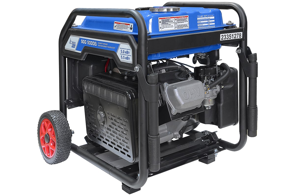 фото Бензогенератор инверторный SGG 5000Ei